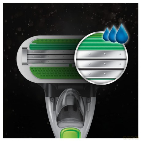 Gillette body razor 3-fold blade