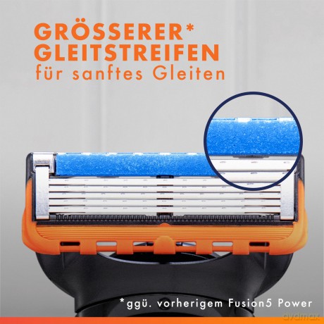Gillette FUSION 5 Power Rasierklingen 4