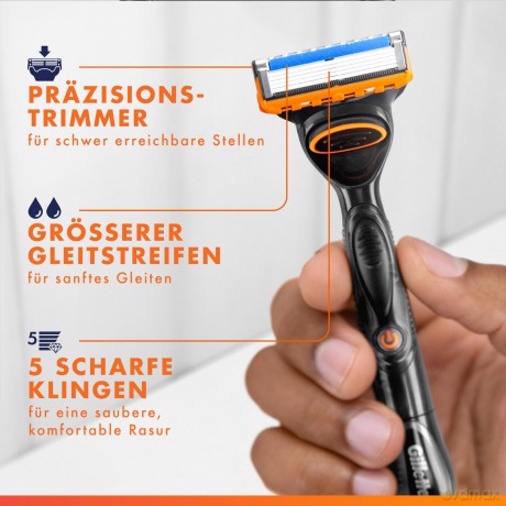 Gillette Fusion5 Power Nassrasierer Herr