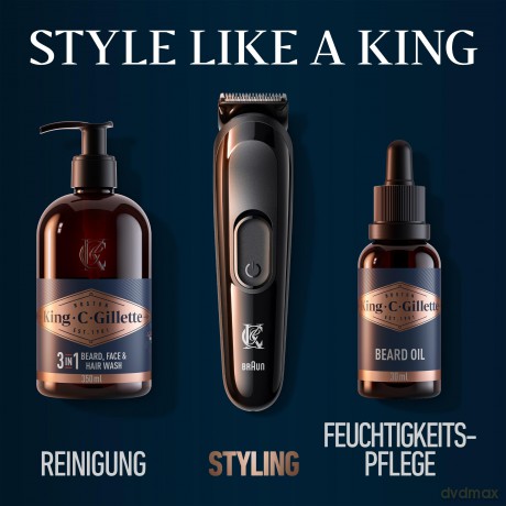 Gillette King C. elektrischer Bartschnei