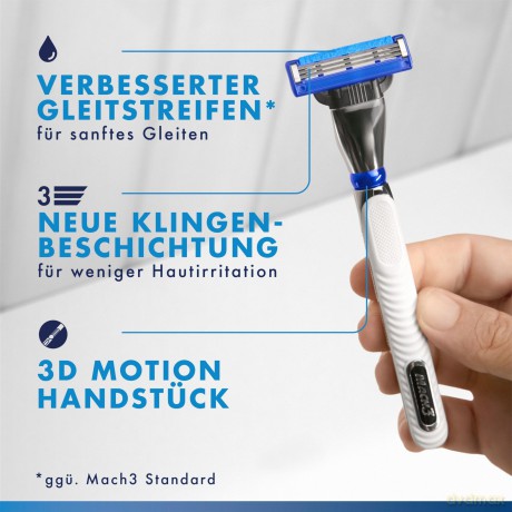 Gillette MACH3 TURBO Rasierklingen 5 St.