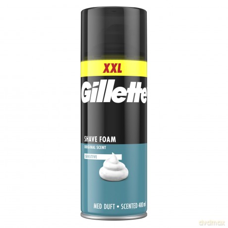 Gillette SENSITIVE Rasierschaum 400,0 ml
