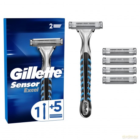 Gillette Sensor Excel Nassrasierer Herre