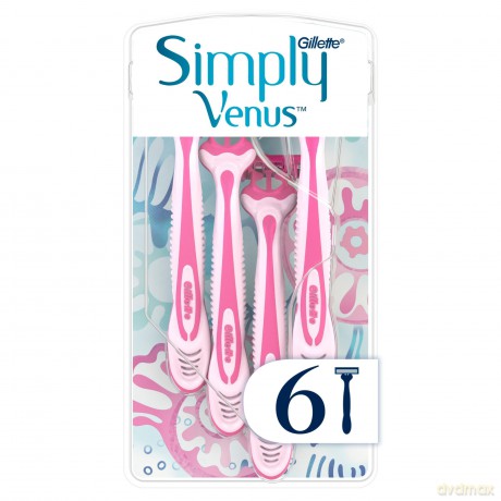 Gillette Simply Venus 3 Einwegrasierer 6