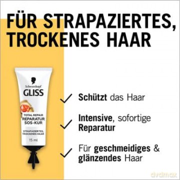 Gliss TOTAL REPAIR Shampoo 250 ml