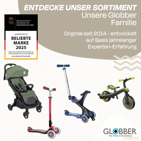 GLOBBER GO-UP BABY 360 LIGHTS, taupe