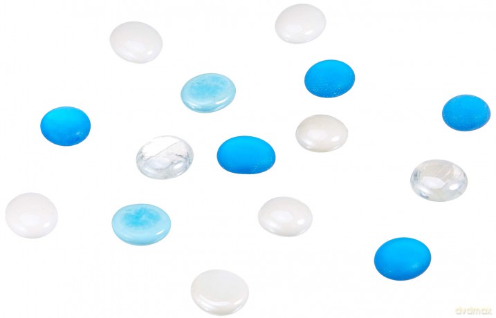 Glorex: GLOREX Muggelsteine rot, braun, transpar