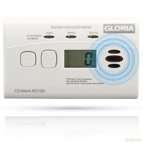 Gloria: GLORIA K010D Kohlenmonoxidmelder