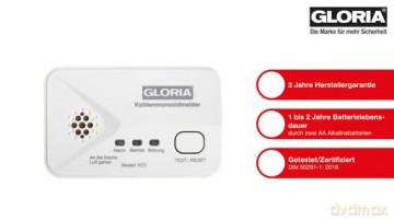 Gloria: GLORIA KO1 Kohlenmonoxidmelder