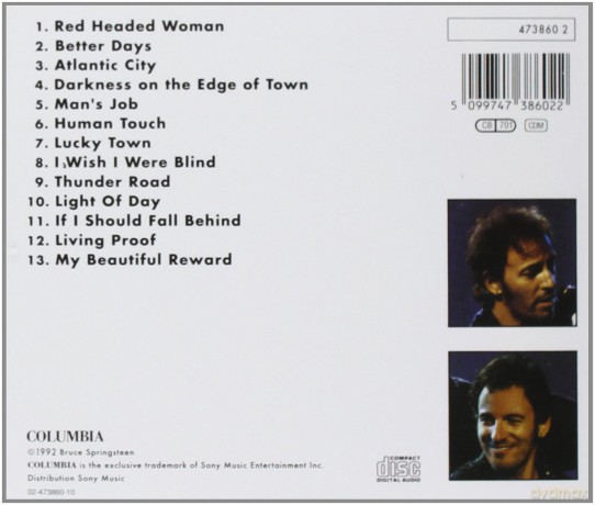 Bruce Springsteen: Bruce Sprinsteen In Concert - Unplugged [CD]