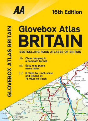 Glovebox Atlas Britain [KSIĄŻKA]