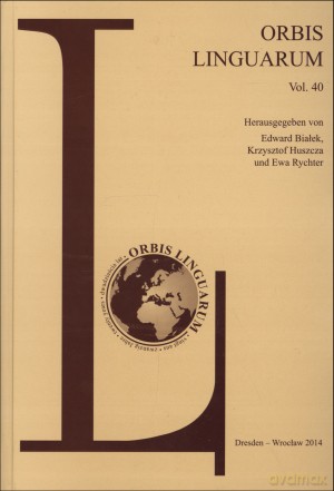 Orbis Linguarum. Vol. 40 [KSIĄŻKA]