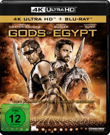 Gods Of Egypt (Uhd) [2xBlu-Ray]