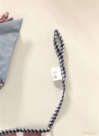 Goki Katoenen Vlaggenlijn Blauw/Rood