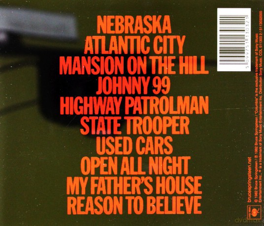 Bruce Springsteen: Nebraska [CD]
