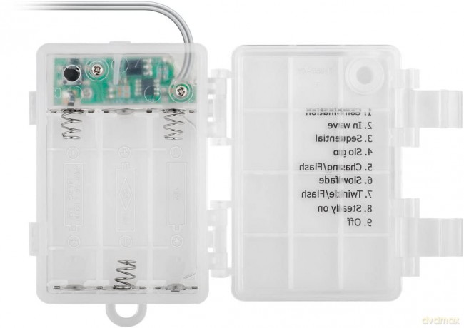 Goobay: goobay 300er LED Lichtervorhang transpar