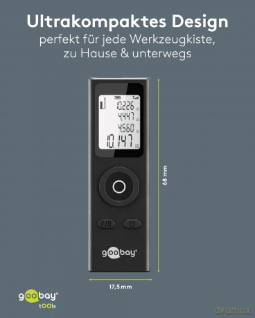 Goobay: goobay 77834 Laser-Entfernungsmesser