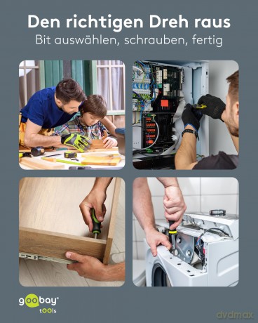 Goobay: goobay Bit-Set 77843, 75-teilig