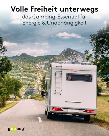 Goobay: goobay Camping 3-fach CEE-Verteiler blau