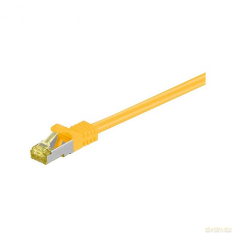 goobay RJ-45 Netzwerkkabel 0,5 m gelb bi