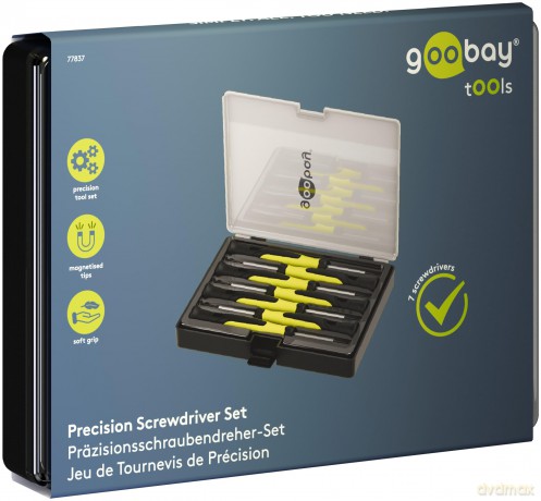 Goobay: goobay Schraubendreher-Set 77837 7-tlg.