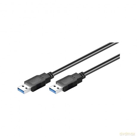 goobay USB 3.0 A Kabel 3,0 m schwarz