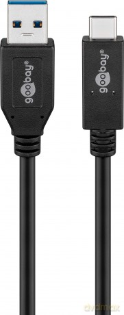 goobay USB 3.1 Gen 2 A/USB C Kabel 1,0 m