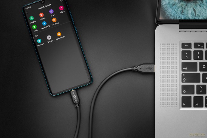 goobay USB 3.1 Gen 2 A/USB C Kabel 1,0 m