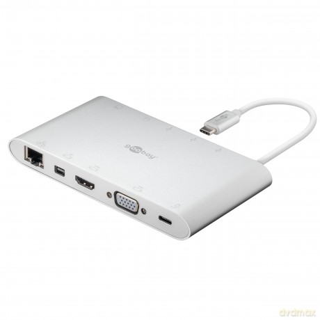 goobay USB C Multiport Adapter 0,13 m si