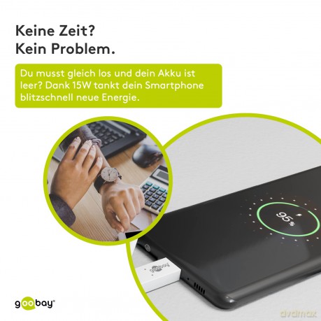 goobay USB C/USB 3.0 A Kabel 2,0 m schwa