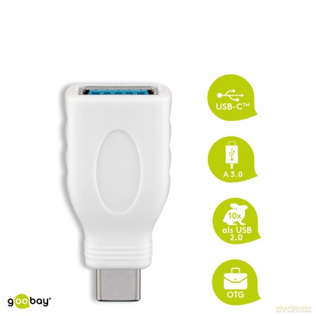 goobay USB-Adapter TypC/A