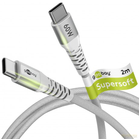 Goobay USB-C (ST-ST) 2m Anschlusskabel T