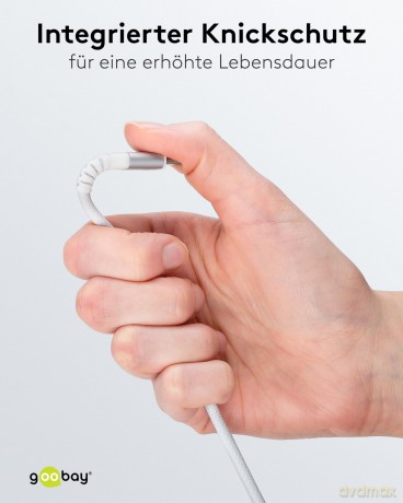 Goobay USB-C (ST-ST) 2m Anschlusskabel T