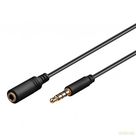 goobay Verl.-kabel 3,5mm 1,0m