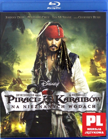 Piraci z Karaibów: Na nieznanych wodach [Blu-Ray]