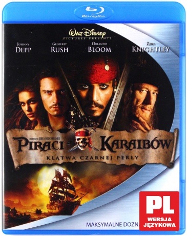 Piraci z Karaibów: Klątwa Czarnej Perły [Blu-Ray]