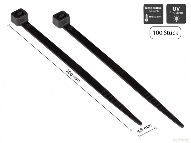 Good Connections Kabelbinder 200mmx4,8mm