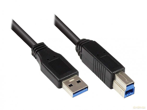 Good Connections USB3.0 Kabel A-B schwar