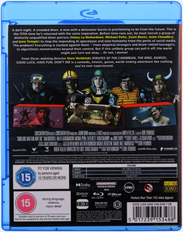 Good Luck. Have Fun. Don't Die (Baw się dobrze i przeżyj) [Blu-Ray]