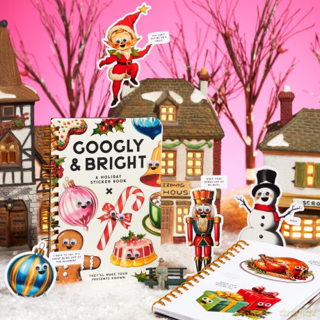 Googly Bright Sticker Book [KSIĄŻKA]