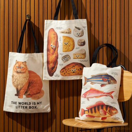 Googly Food Canvas Tote [KSIĄŻKA]