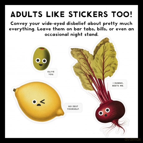 Googly Food Sticker Book [KSIĄŻKA]