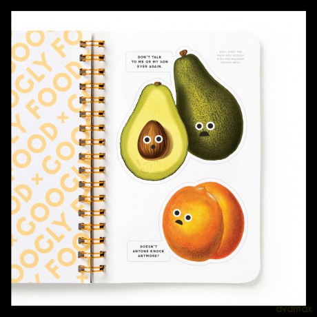 Googly Food Sticker Book [KSIĄŻKA]