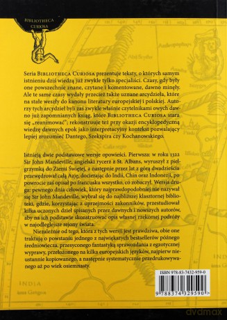 Podróże Jana z Mandeville - John Mandeville [KSIĄŻKA]