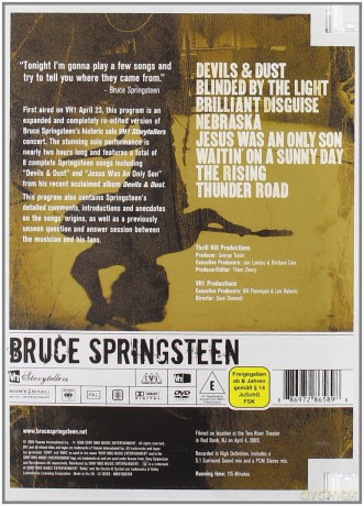 Bruce Springsteen: VH1 - Storytellers [DVD]