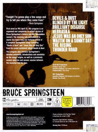 Bruce Springsteen: VH1 - Storytellers [DVD]