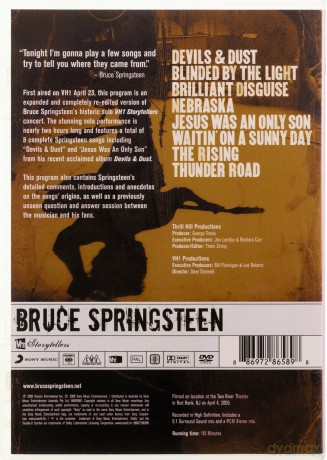 Bruce Springsteen: VH1 - Storytellers [DVD]