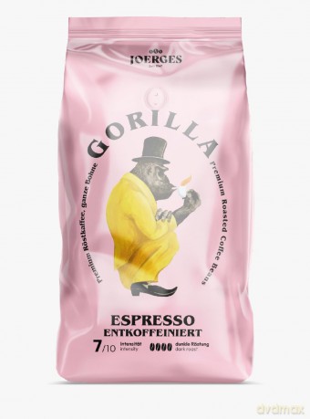 Gorilla Espresso Entkoffeiniert 1kg Bohn