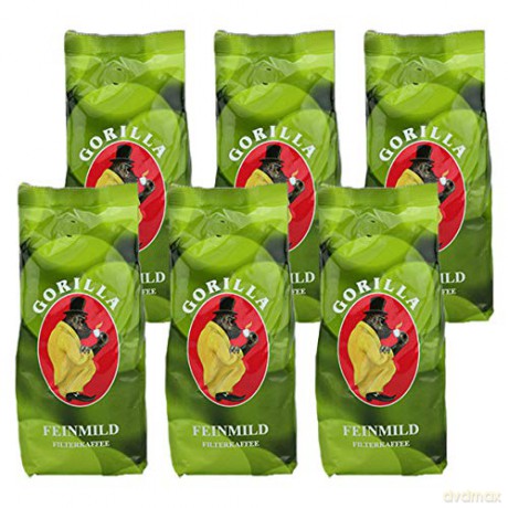 Gorilla Kaffee Feinmild gemahlen 500g