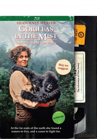 Gorillas In The Mist Retro Vhs [Blu-Ray]